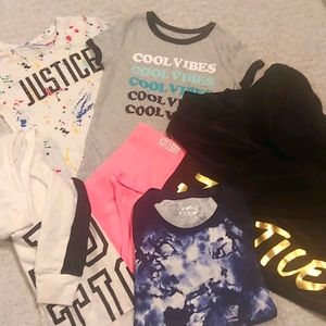 Justice bundle:  girls size 7-10